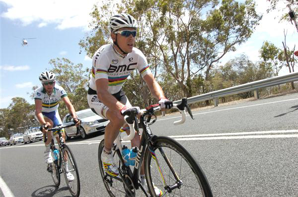 Philippe Gilbert and Damien Howson